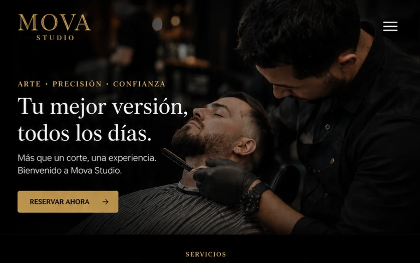 Sitio web del negocio